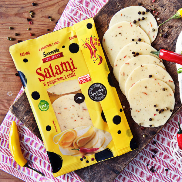 Salami z pieprzem i chili - Plastry