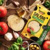 Salami z pomidorami i bazylią - Plastry (3)